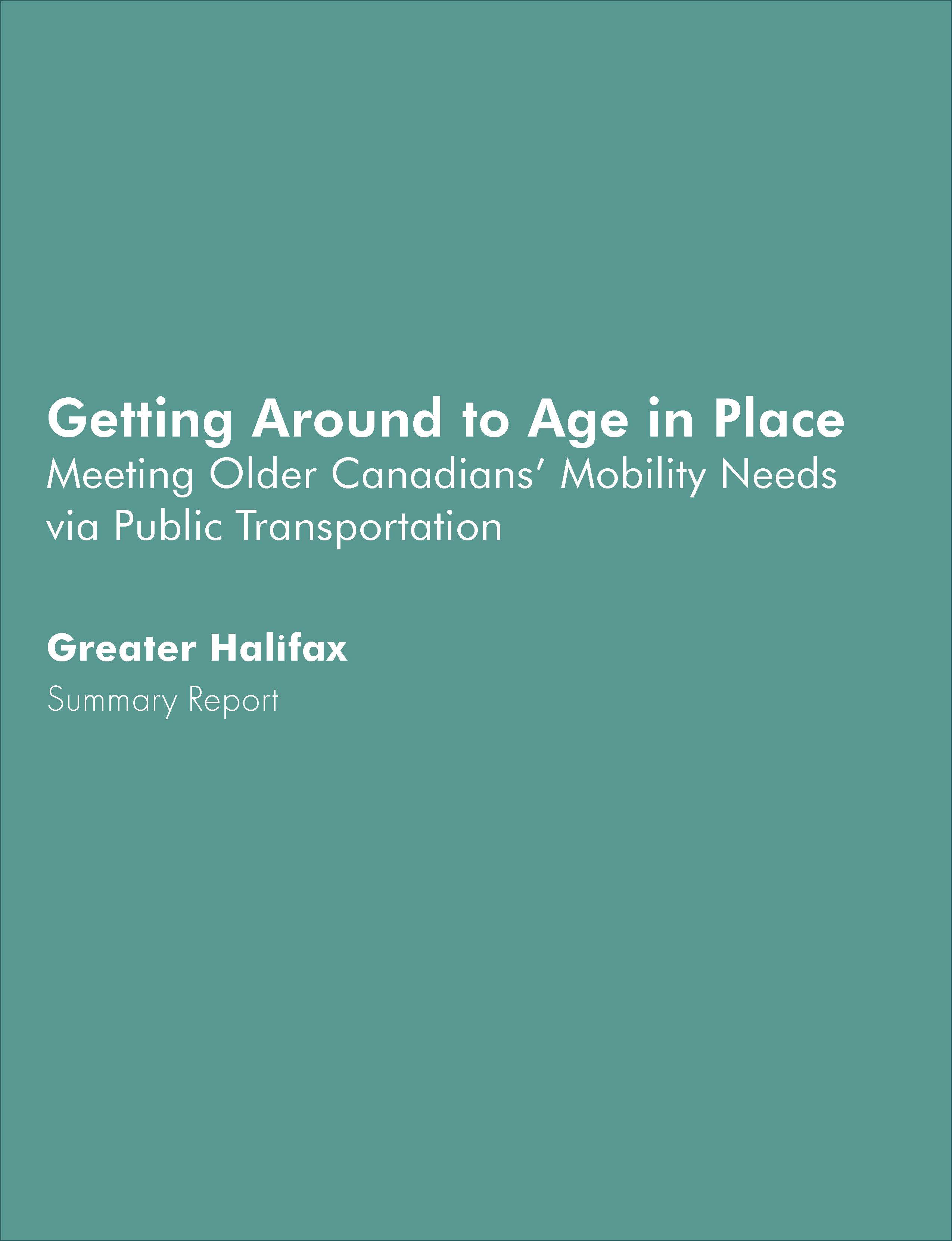 Report Halifax
