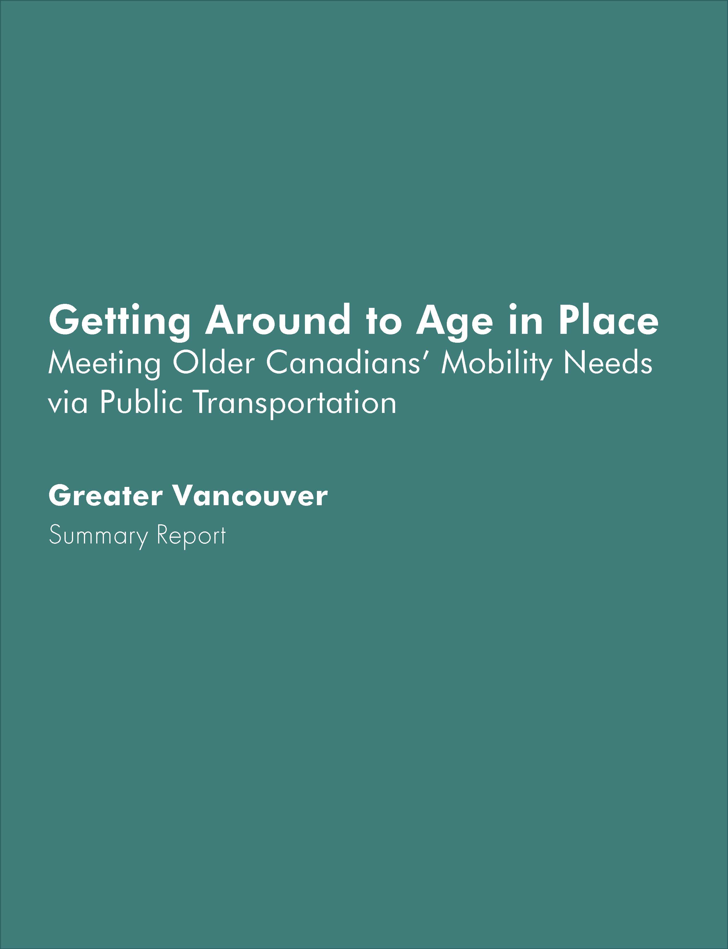 Report Vancouver